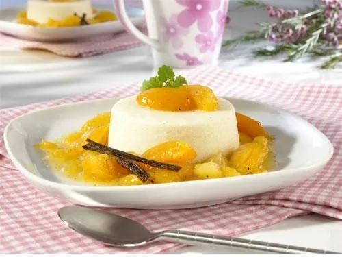 Grießflammeri mit Aprikosen #aprikosen #apricot #dessert | Süße rezepte ...