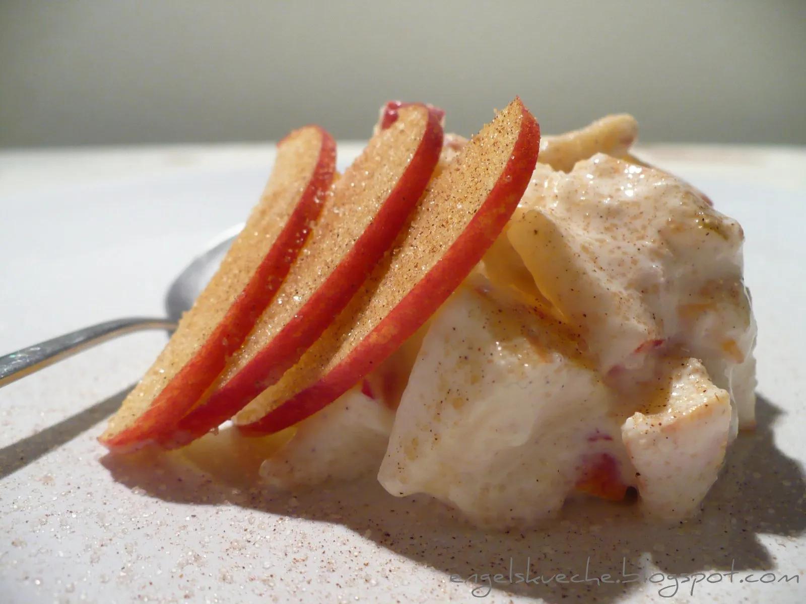 Essen aus Engelchens Küche: Apfel-Zimt-Quark