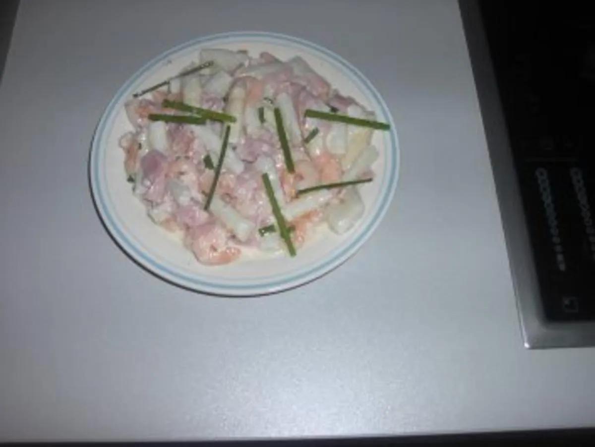 Spargelsalat mit Krabben - Rezept mit Bild - kochbar.de