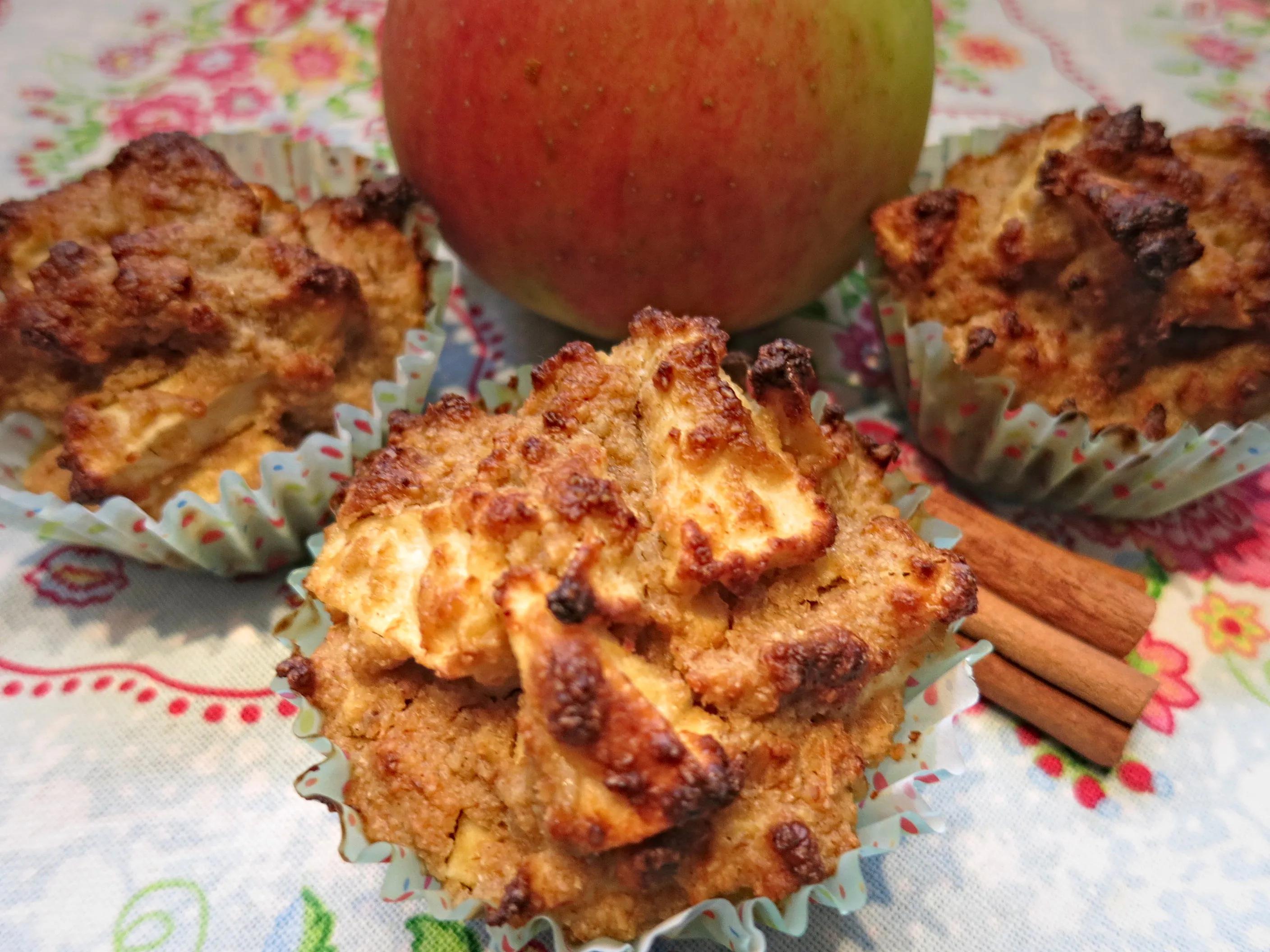 Apfel-Zimt-Muffins - Happy Carb Rezepte