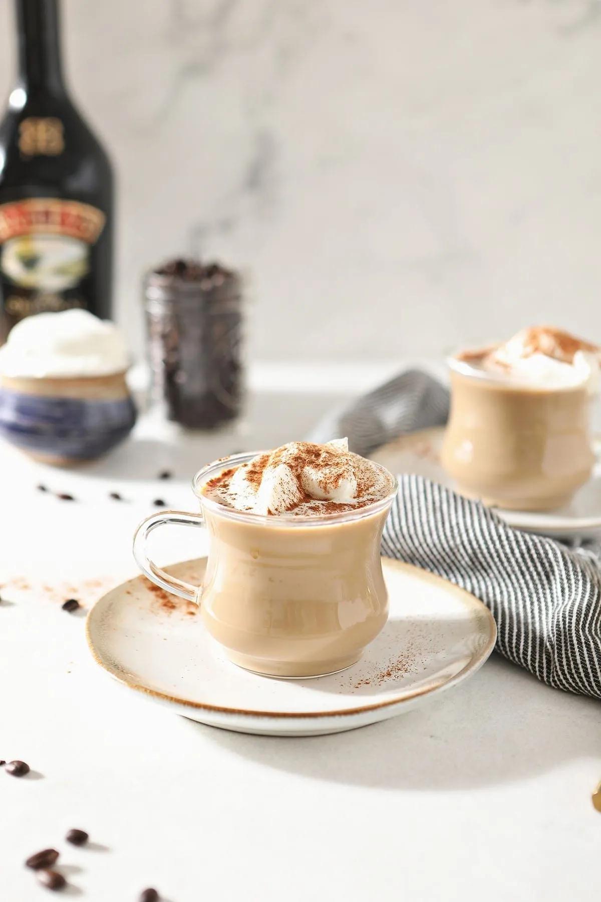 Irish Coffee Recipe Baileys : Irish Coffee With Baileys Whipped Cream ...