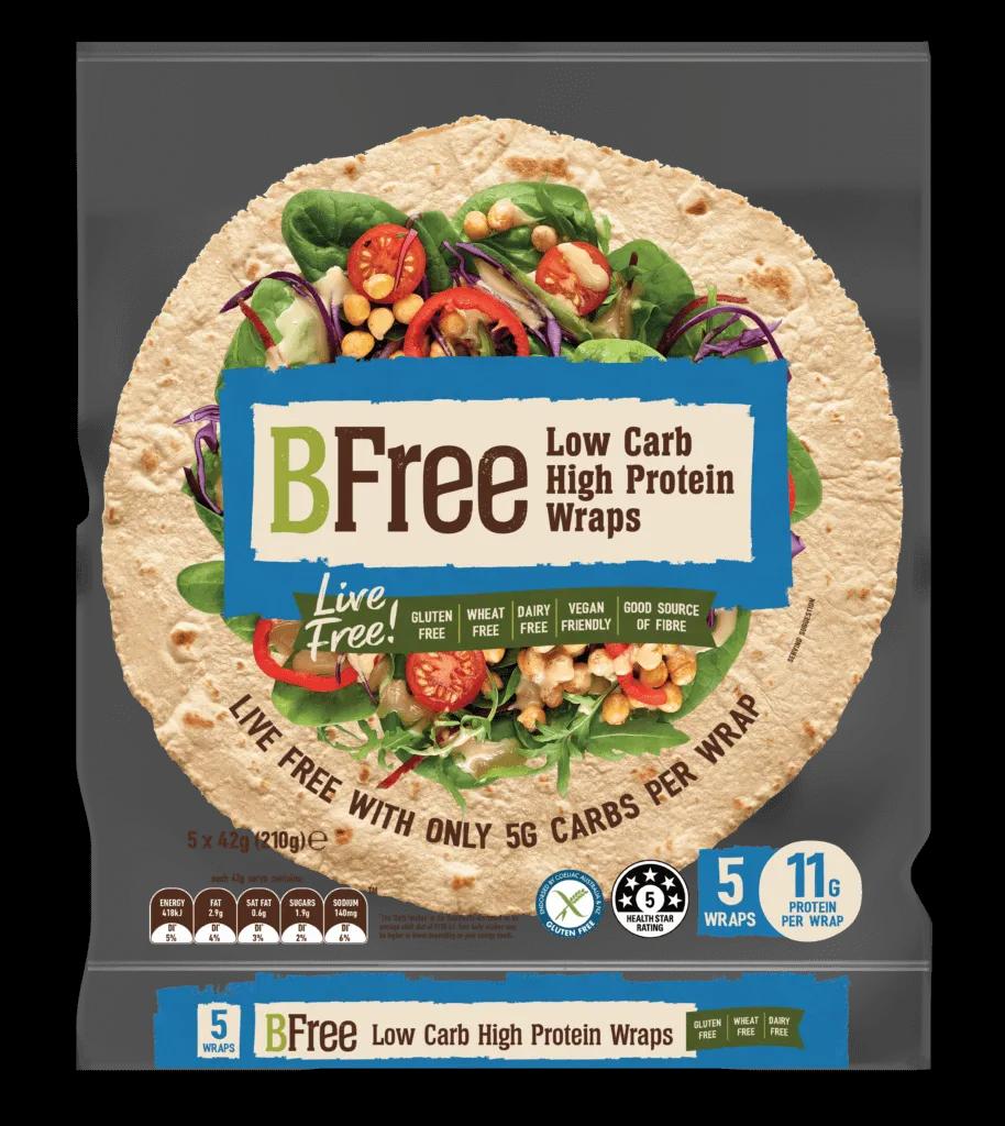 Low Carb High Protein Wraps | BFree Foods Australia