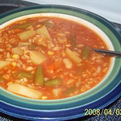 annes einfache gemüsesuppe