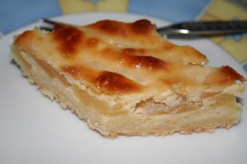 apfelkuchen mit marzipanguß