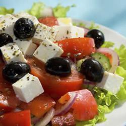 authentischer griechischer salat
