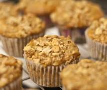 bananen nuss muffin vegan