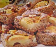 blitz birnen walnuss kuchen