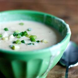 blumenkohlsuppe mit käse