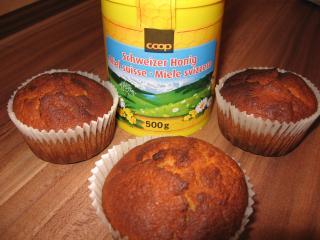 buttermilch honig muffins