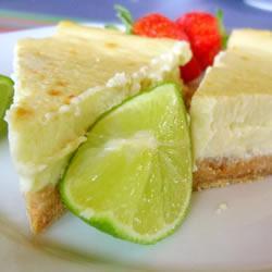 cheesecake mit limetten