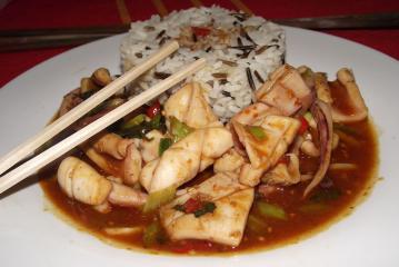 chili tintenfisch aus bali