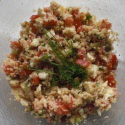 couscous salat mit schafskäse