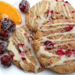 cranberry cookies mit orange