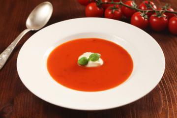 cremige tomatensuppe
