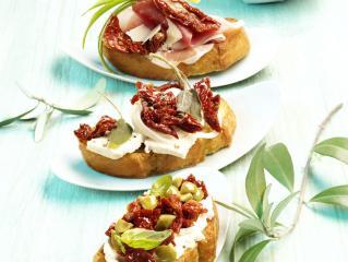 dreierlei bruschetta