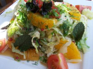 eisberg orangen fenchel salat