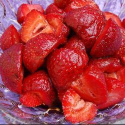 erdbeeren mit balsamico