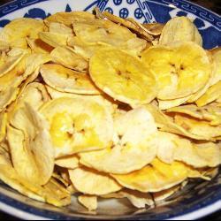 fettfreie chips aus kochbananen
