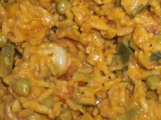 geflügel risotto