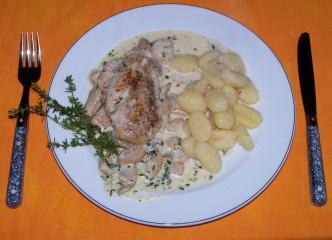 hähnchenbrustfilet mit thymian