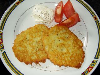 hausgemachte kartoffelrösti