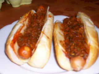 hot dogs mit kraut