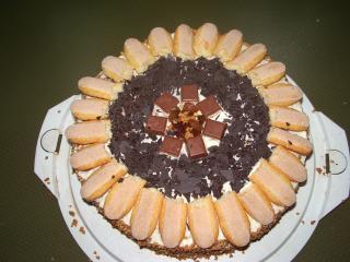 karamell amaretto torte