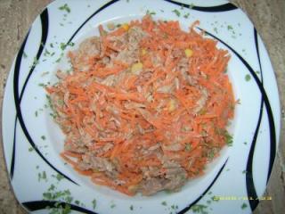 karotten thunfisch maissalat in honig senfdressing