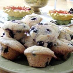 klassische blueberry muffins