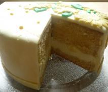 lemon curd torte variation