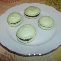 macarons mit schokoladenfüllung