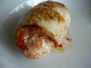 mediterrane hähnchenroulade