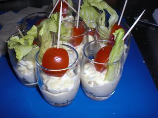 mozzarella eier salat