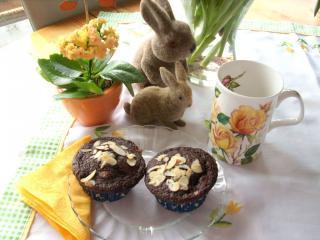 muffins mit banane und kakao