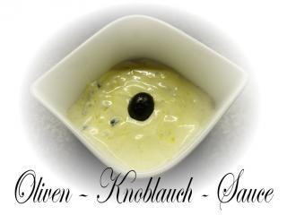 oliven knoblauch sauce
