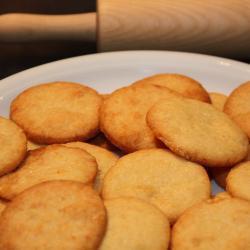 parmesan mürbeteig kekse zum aperitif