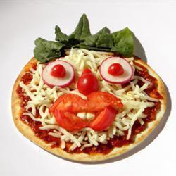 pizza gesichter