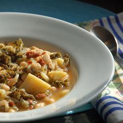 portugiesische grünkohlsuppe