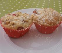 rhabarber muffins