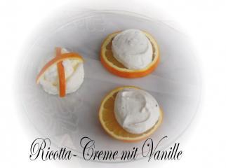 ricotta creme mit vanille