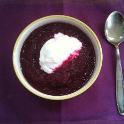 rote bete suppe mit ingwer