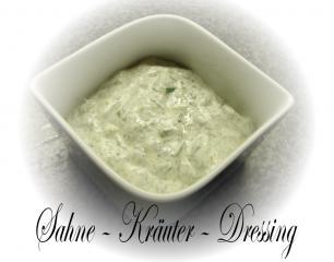 sahne kräuter dressing