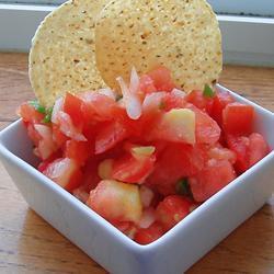 salsa aus frischen tomaten