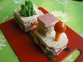 sandwichzug für kids