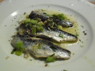 sardinen filet als tapas