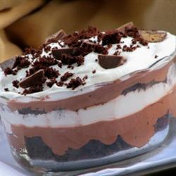 schokoladen brownie trifle