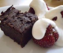 schwarze bohnen brownies vegan