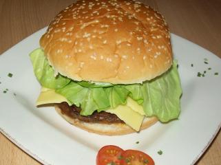 selbstgemachte hamburger