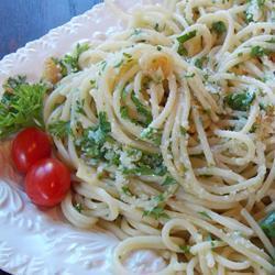 spaghetti aglio olio