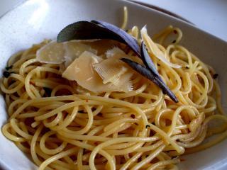 spaghetti alio et olio spezial